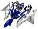 2008-2016 Yamaha YZF 600 R6 Motorcycle Fairings - Silver Blue