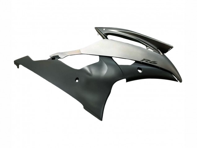 2008-2016 Yamaha YZF 600 R6 Motorcycle Fairings - Silver Grey
