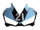 2015-2018 Yamaha YZF R3/R25 Motorcycle Fairings - Light Blue Black Yamalube 21