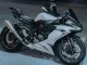 2019-2022 Kawasaki ZX6R Motorcycle Fairings - White Black Carbon Fiber