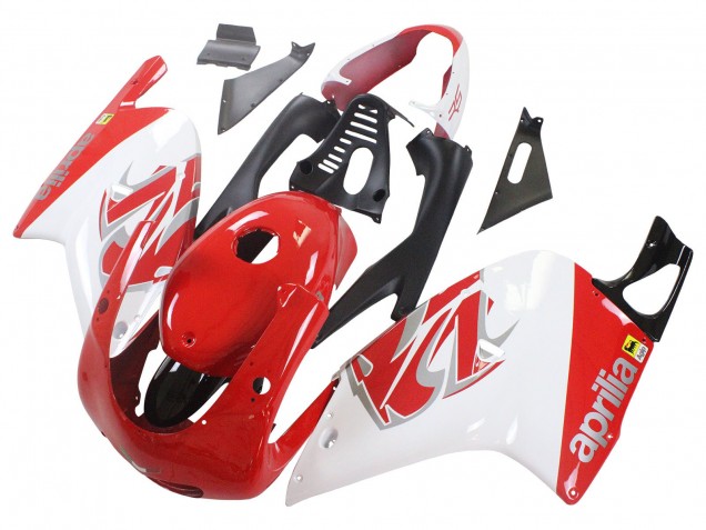2000-2005 Aprilia RS125 Motorcycle Fairings - White Red