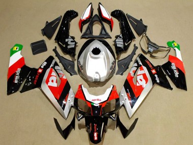 2006-2011 Aprilia RS125 Motorcycle Fairings - Red Silver Black Green