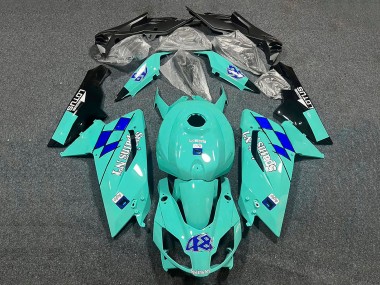 2006-2011 Aprilia RS125 Motorcycle Fairings - Mint Green Spains No1 48
