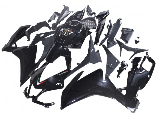 2012-2018 Aprilia RS4 50 125 Motorcycle Fairings - Glossy Black