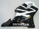 2004-2007 Honda CBR600 F4i Motorcycle Fairing - White Glossy Black