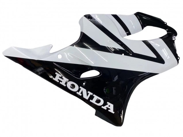 2004-2007 Honda CBR600 F4i Motorcycle Fairings - White Glossy Black