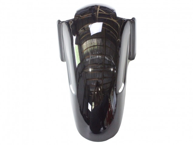 1996-2007 Honda CBR1100XX Blackbird Motorcycle Fairing - Glossy Black Green Flame