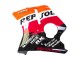 1996-2007 Honda CBR1100XX Blackbird Abs Motorcycle Fairings - Orange White Red Glossy Black Repsol