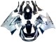 1991-1994 Honda CBR600 F2 Motorcycle Fairings - Silver Glossy Black