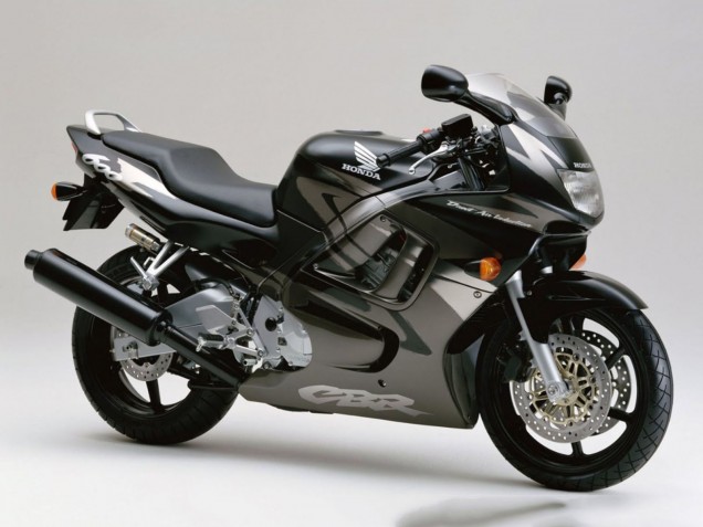 1995-1996 Honda CBR600 F3 Motorcycle Fairings - Grey Black