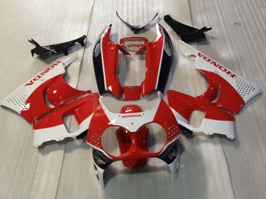 1992-1993 Honda CBR900RR 893 Motorcycle Fairings - White Red Glossy Black