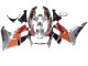 1994-1995 Honda CBR900RR 893 Motorcycle Fairings - Silver Orange Glossy Black