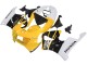 1998-1999 Honda CBR900RR 919 Motorcycle Fairings - White Yellow Glossy Black