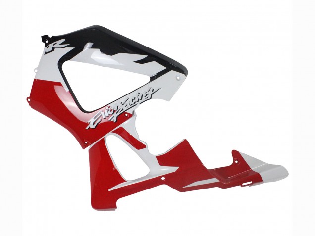2000-2001 Honda CBR900RR 929 Motorcycle Fairings - White Red Glossy Black Racing