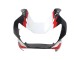 2000-2001 Honda CBR900RR 929 Motorcycle Fairings - White Red Glossy Black Racing