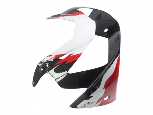 2000-2001 Honda CBR900RR 929 Motorcycle Fairings - White Red Glossy Black Racing