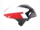2000-2001 Honda CBR900RR 929 Motorcycle Fairings - White Red Glossy Black Racing