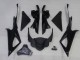 2007-2014 Ducati 848 Motorcycle Fairings - White Matte Black