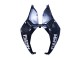 2011-2014 Ducati Panigale 899/1199 Motorcycle Fairings - White Black Blue Fiamm Ficc 7