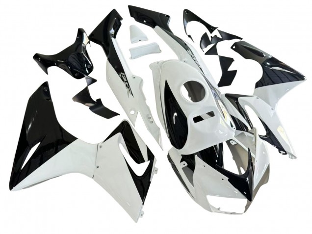 2002-2006 Honda CBR125R Motorcycle Fairings - White Glossy Black