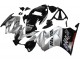 2002-2013 Honda VFR 800 Motorcycle Fairings - Silver Glossy Black Repsol