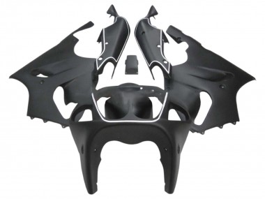 1996-2003 Kawasaki ZX7R Motorcycle Fairings - Matte Black
