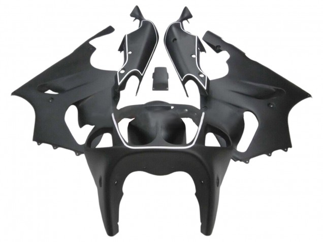 1996-2003 Kawasaki ZX7R Motorcycle Fairings - Matte Black