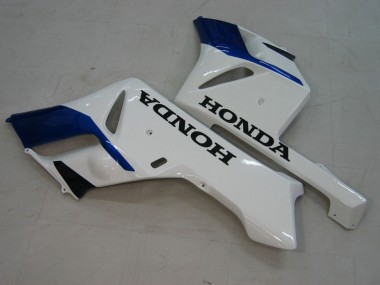 2004-2005 Honda CBR1000RR Motorcycle Fairings - White Blue Glossy Black Fireblade