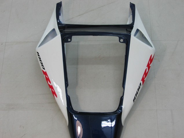 2004-2005 Honda CBR1000RR Motorcycle Fairings - White Blue Glossy Black Fireblade