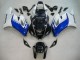 2004-2005 Honda CBR1000RR Motorcycle Fairings - White Blue Glossy Black Fireblade