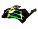 2004-2005 Honda CBR1000RR Motorcycle Fairings - Glossy Black Yellow Green Monster