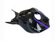 2004-2005 Honda CBR1000RR Motorcycle Fairings - Glossy Black Purple Stripe