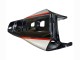 2004-2005 Honda CBR1000RR Motorcycle Fairings - Silver Glossy Black Red Stripe