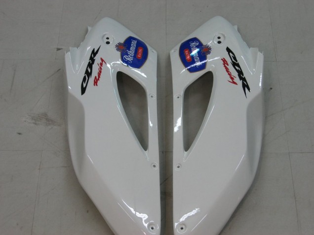 2004-2005 Honda CBR1000RR Motorcycle Fairings - White Blue Gold Rothmans
