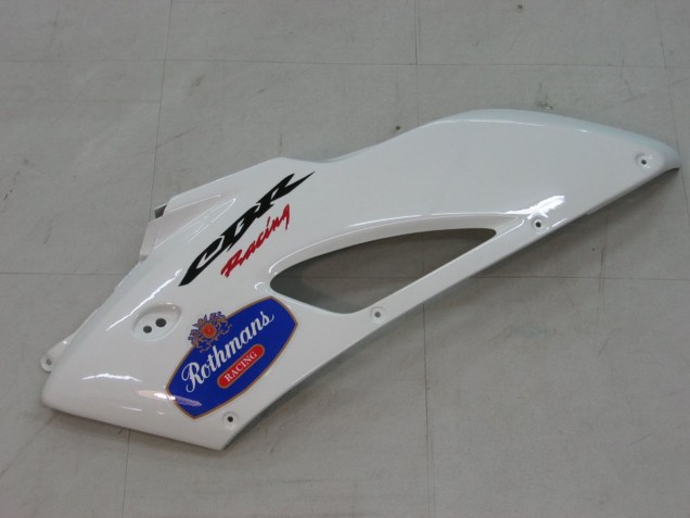 2004-2005 Honda CBR1000RR Motorcycle Fairings - White Blue Gold Rothmans