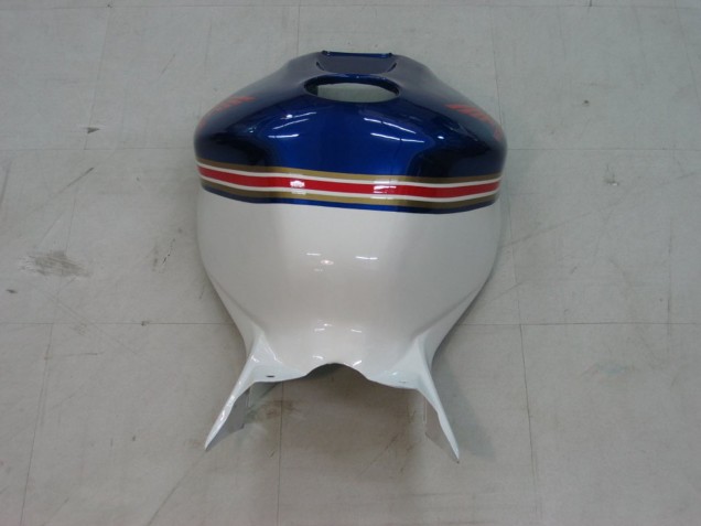 2004-2005 Honda CBR1000RR Motorcycle Fairings - White Blue Gold Rothmans