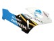 2004-2005 Honda CBR1000RR Motorcycle Fairings - White Light Blue Yellow Black Konica Minolta