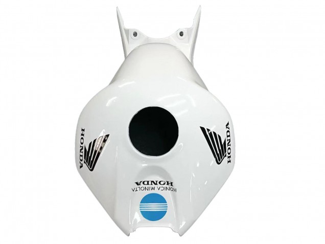2004-2005 Honda CBR1000RR Motorcycle Fairings - White Light Blue Yellow Black Konica Minolta