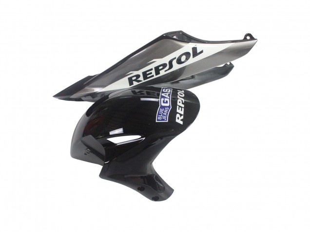 2004-2005 Honda CBR1000RR Motorcycle Fairing Kits - Silver White Glossy Black Repsol