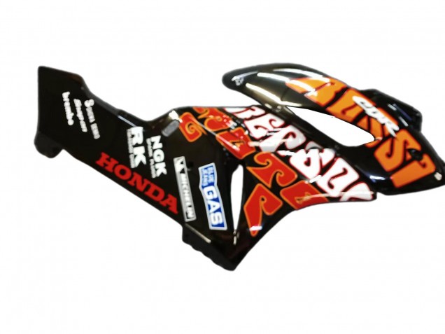 2004-2005 Honda CBR1000RR Motorcycle Fairings - Yellow Orange Glossy Black Repsol Rossi 46