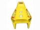 2004-2005 Honda CBR1000RR Motorcycle Fairings - Yellow Orange Glossy Black Repsol Rossi 46