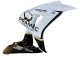 2006-2007 Honda CBR1000RR Motorcycle Fairings - White Glossy Black Pramac