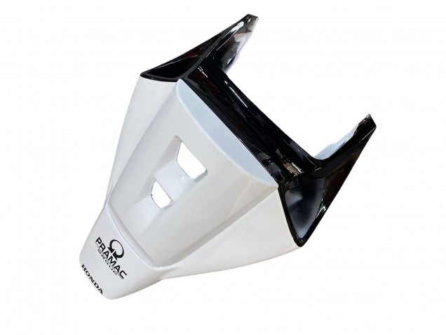 2006-2007 Honda CBR1000RR Motorcycle Fairings - White Glossy Black Pramac