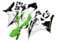 2006-2007 Honda CBR1000RR Motorcycle Fairing - White Green Glossy Black