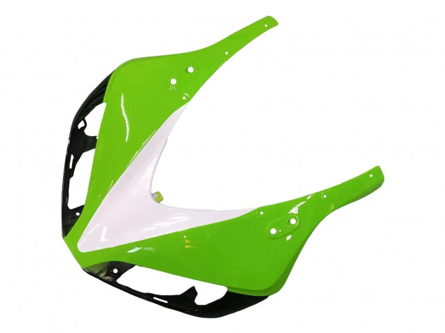 2006-2007 Honda CBR1000RR Motorcycle Fairing - White Green Glossy Black