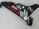 2006-2007 Honda CBR1000RR Motorcycle Fairings - White Green Glossy Black Hannspree 52