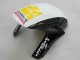 2006-2007 Honda CBR1000RR Motorcycle Fairings - White Green Glossy Black Hannspree 52