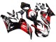 2006-2007 Honda CBR1000RR Motorcycle Fairings - Red Glossy Black