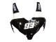 2008-2011 Honda CBR1000RR Motorcycle Fairings - Glossy Black White Repsol 93