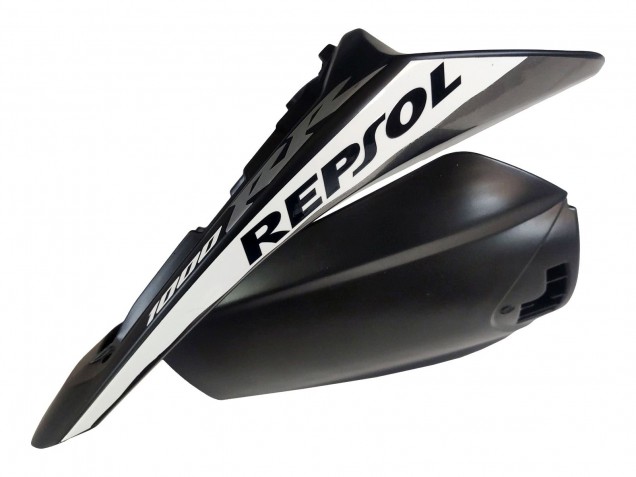 2008-2011 Honda CBR1000RR Motorcycle Fairings - Silver Matte Black Repsol